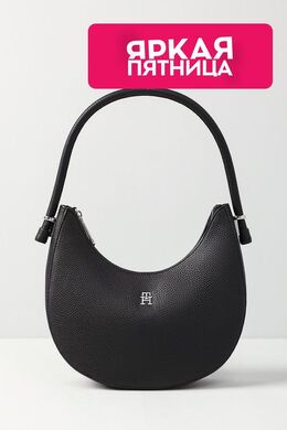 Tommy Hilfiger: Чёрная сумка  TH