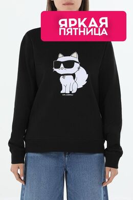 Karl Lagerfeld: Хлопковый свитшот 