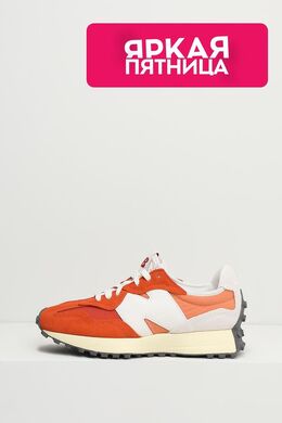 NEW BALANCE: Оранжевые кроссовки  327