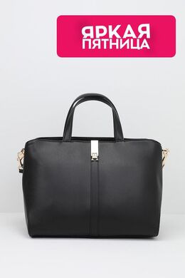 Tommy Hilfiger: Чёрная сумка  TH