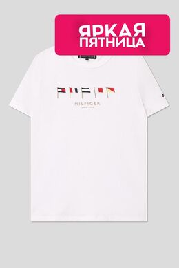 Tommy Hilfiger: Хлопковая футболка 