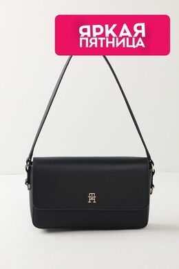 Tommy Hilfiger: Синяя сумка  TH