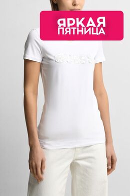 Guess: Хлопковая футболка 