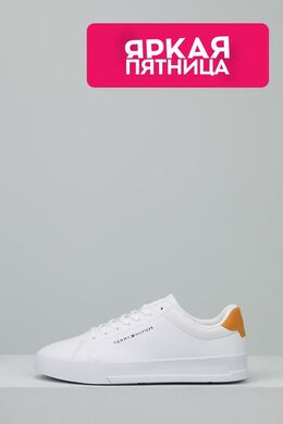 Tommy Hilfiger: Белые кеды 