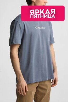 Calvin Klein: Хлопковая футболка 