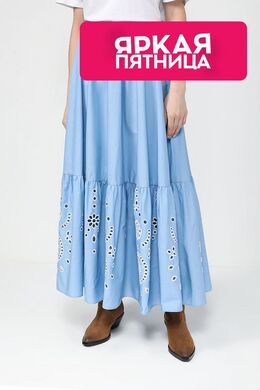 TWINSET: Хлопковая юбка 