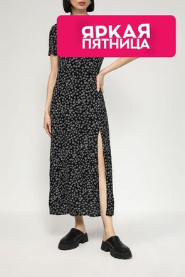 Tommy Jeans: Платье с разрезом 
