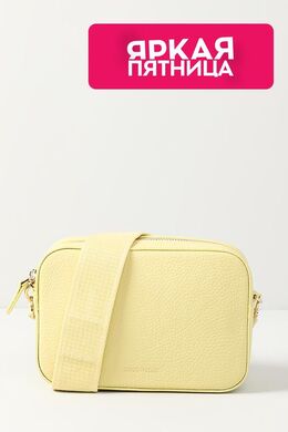 Coccinelle: Жёлтая сумка  Tebe