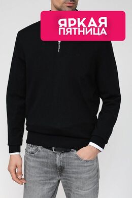 Calvin Klein: Свитер с воротником 