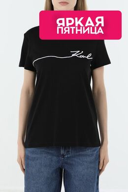 Karl Lagerfeld: Хлопковая футболка 