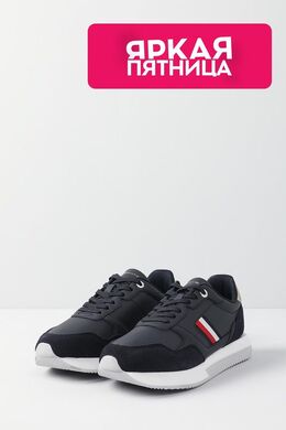 Tommy Hilfiger: Синие кроссовки 