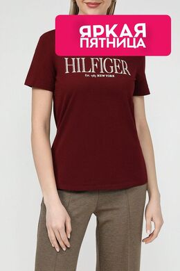 Tommy Hilfiger: Хлопковая футболка 