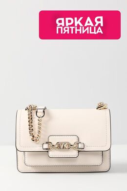 Michael Michael Kors: Бежевая сумка 