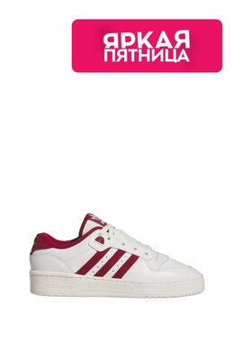 Adidas: Белые кроссовки  Rivalry Low
