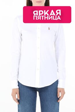 POLO RALPH LAUREN: Хлопковая блуза 