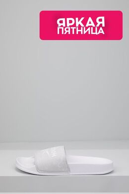 REEBOK: Серые шлёпанцы 
