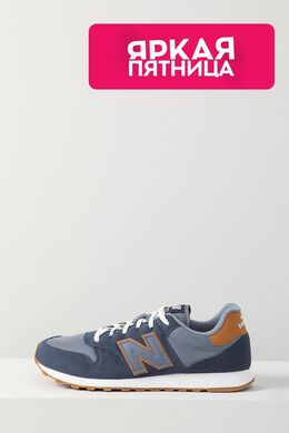 NEW BALANCE: Синие кроссовки  500