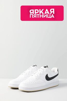 Nike: Белые кеды  Court Vision Low