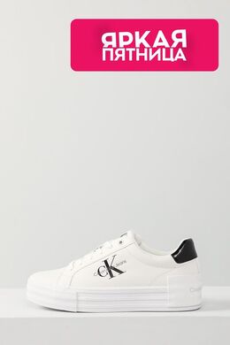Calvin Klein: Белые кеды 