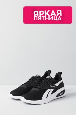 REEBOK: Чёрные кроссовки 
