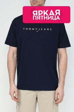 Tommy Jeans: Хлопковая футболка 
