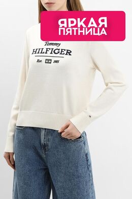 Tommy Hilfiger: Хлопковый свитер 