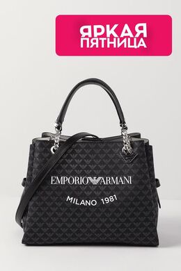 EMPORIO ARMANI: Сумка с принтом 