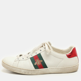 Gucci: Белые кроссовки  Ace