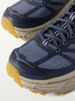 HOKA: Синие кроссовки 