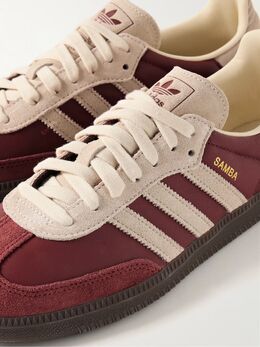 Adidas Originals: Бордовые кроссовки 