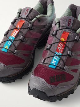 Salomon: Многоцветные кроссовки 
