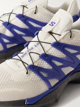 Salomon: Фиолетовые кроссовки 