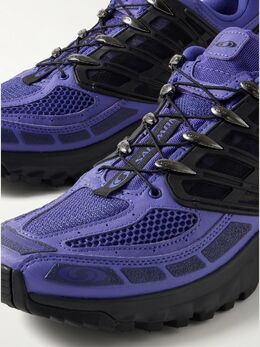 Salomon: Фиолетовые кроссовки 