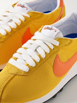 Nike: Жёлтые кроссовки 