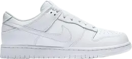 Nike: Белые кроссовки  Dunk Low