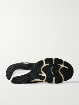 New Balance: Коричневые кроссовки 