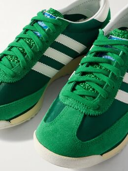 Adidas Originals: Зелёные кроссовки 