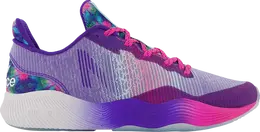 New Balance: Фиолетовые кроссовки  FuelCell