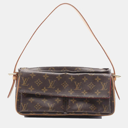 Louis Vuitton: Коричневая сумка 