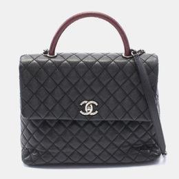 Chanel: Чёрная сумка на руку 