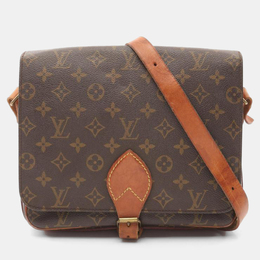 Louis Vuitton: Коричневая сумка 