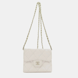 Chanel: Белый кошелёк 