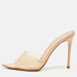 Gianvito Rossi: Бежевые сандалии  Elle