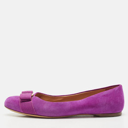 Salvatore Ferragamo: Фиолетовые балетки  Varina