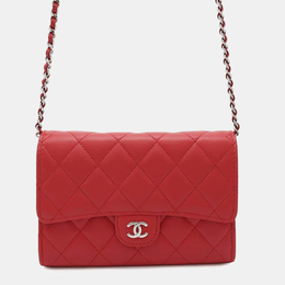 Chanel: Красный кошелёк 