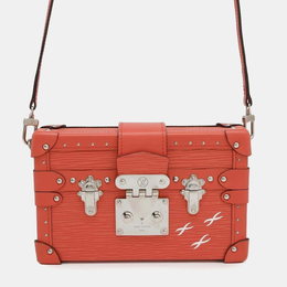 Louis Vuitton: Розовая сумка  Épi