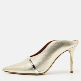 Malone Souliers: Серебристые сабо 