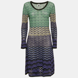 M Missoni: Многоцветное платье 