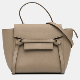 Celine: Бежевая сумка 