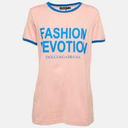 Dolce & Gabbana: Розовая футболка  T